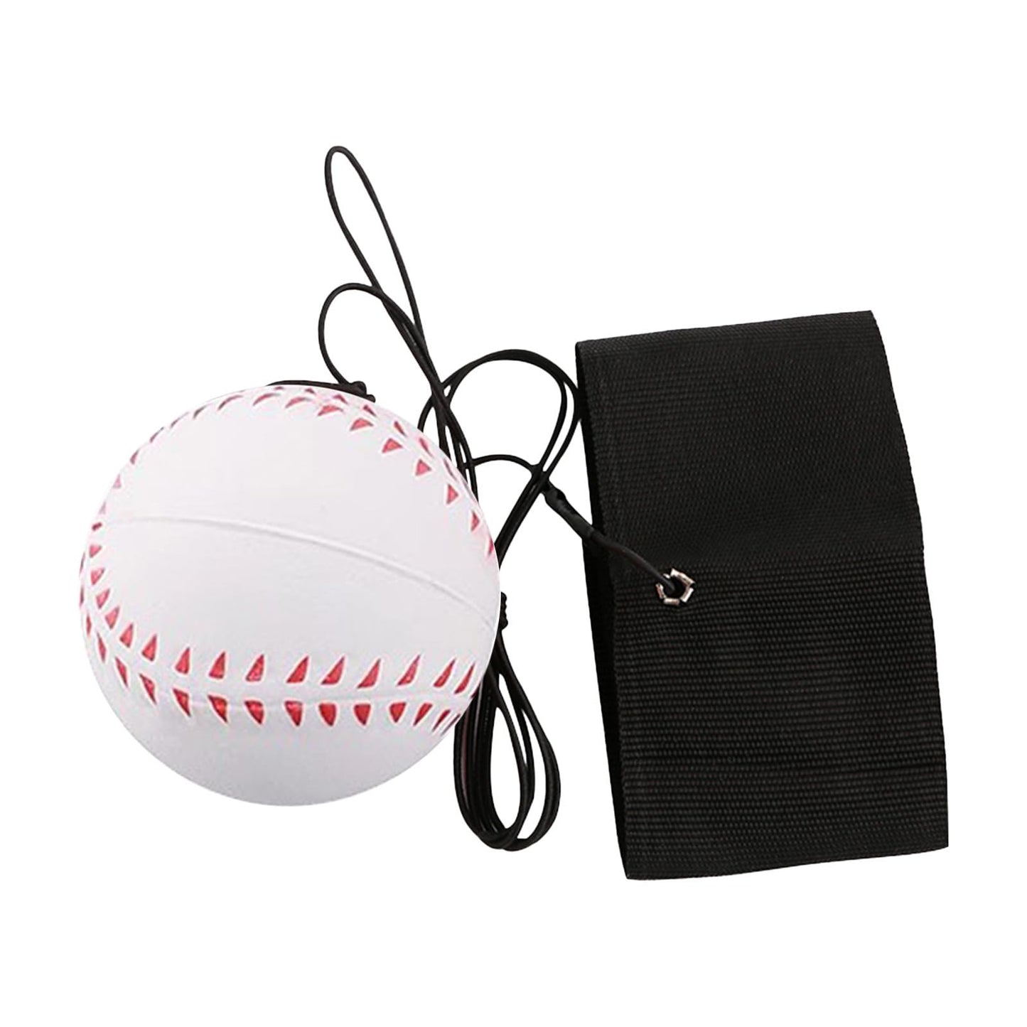 Wrist Return Ball Rubber Sport Ball with Wrist Strap and String | Rebound Ball Sports Bouncy Ball,Wrist Rebound Toy on Elastic String Ball Wrist Toy for Teens Adults Wrist Exercise