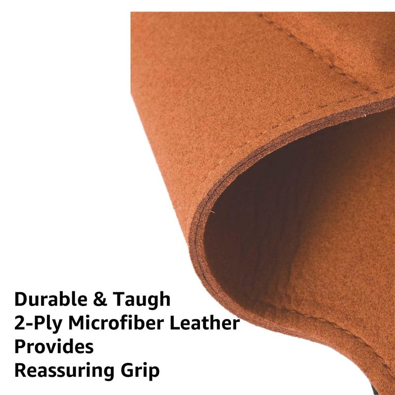 Weight Lifting Straps For Gym, Padded Wrist Straps For Weightlifting Deadlift Barbell Row Pull-up, Workout Straps Hand Lifting Grips for Men Women Hand Protection Microfiber Leather, Brown