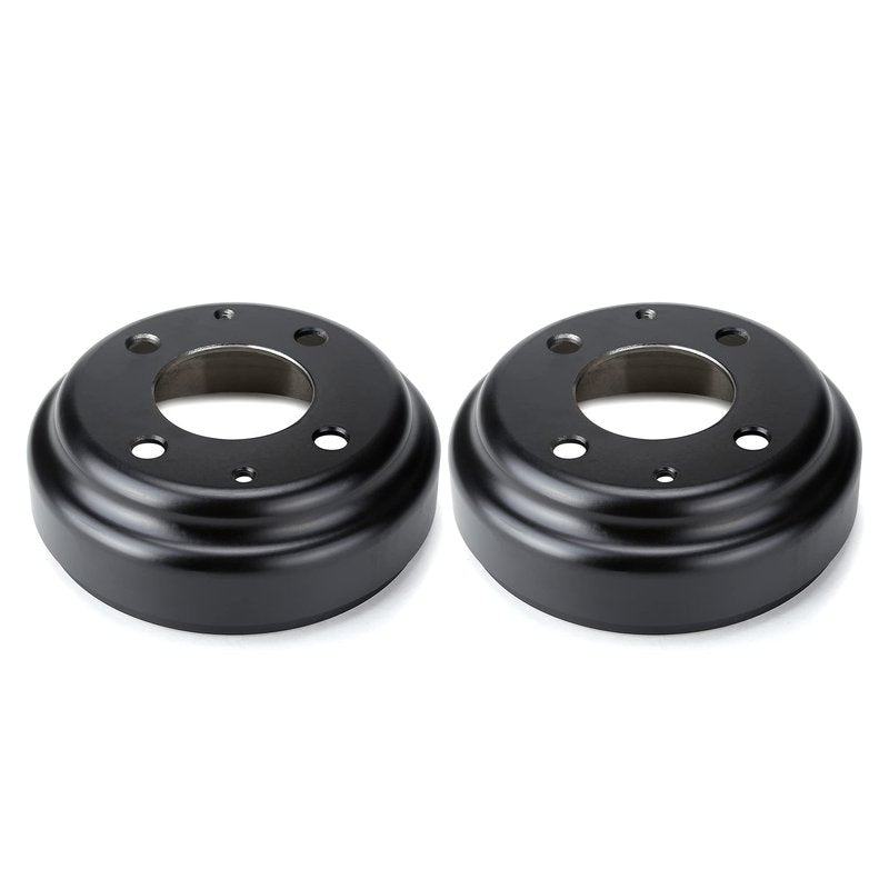 10L0L Golf Cart Brake Drums for Yamaha G1 G2 G8 G9 G11 G14 G16 G19 G22 & G29 1978-Up, Brake Hubs for Club Car DS 1981-1994, Club Car Tempo 2018-Up,OEM# JU0-G6521-00-00,J55-G6521-00, 1011137 (2 Packs)