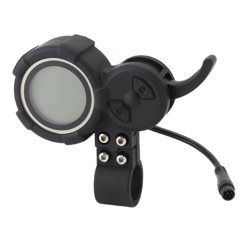 Electric LCD Display Meter for 10 Inch Scooter, 36?72V LCD Display Control Panel with 6 Pin Plug, Electric Display Meter Conversion Kit