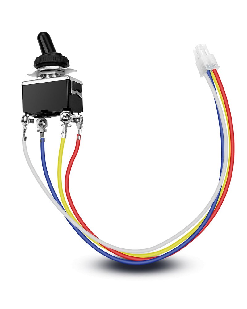 HUQUZN Golf Cart Run/Tow Switch with Connecting Wires Fit for EZGO Electric 1994-Up TXT DCS PDS Replace 633114 73125G01 CON-059, Not Fit for EZGO Gas Golf Cart Models