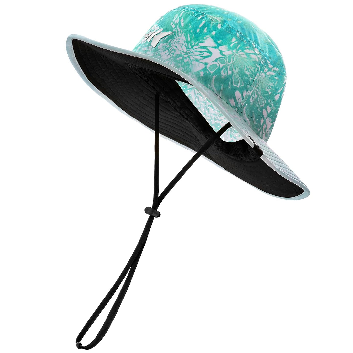 KastKing Sol Armis UPF 50 Boonie Hat - Sun Protection Hat, Fishing Hat, Beach & Hiking Hat, Paddling,Prym1 Turquoise Fizz Fade