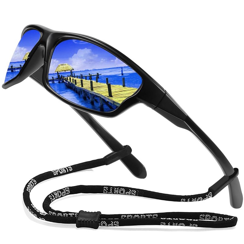 NCLLCE Polarized Sport Sunglasses for Men Women Fishing Driving Cycling Running UV Protection