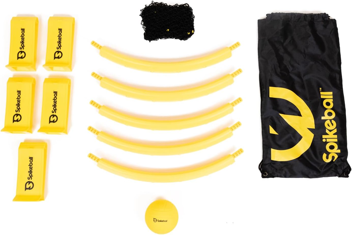 Spikeball Rookie Set - Original Roundnet Game for Adults & Family | 50% Larger Net & Balls - Perfect for Beach, Yard, Lawn