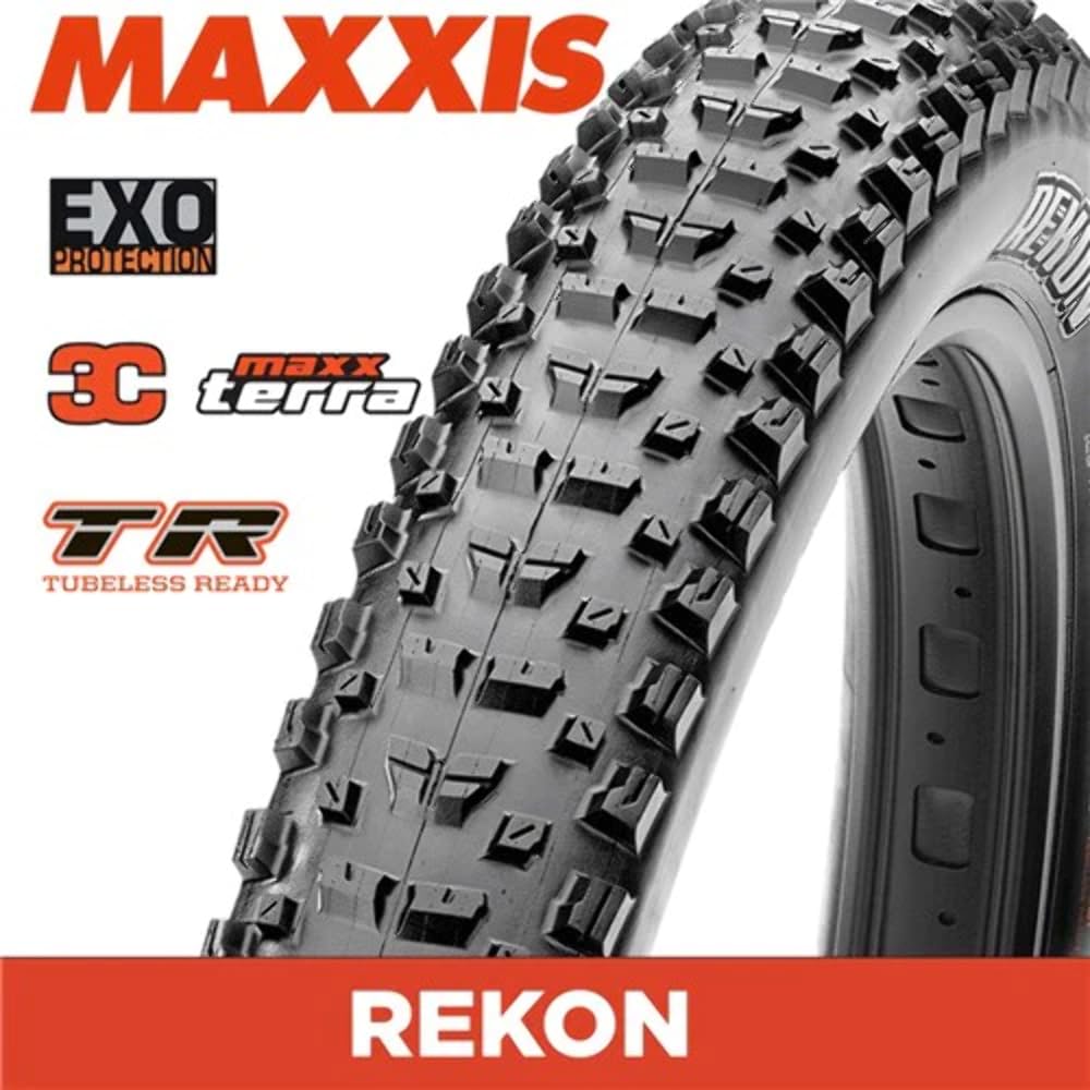 Maxxis Rekon Wide Trail 3C/Exo/Tr 27.5In Tire Maxxterra, 27.5X2.4