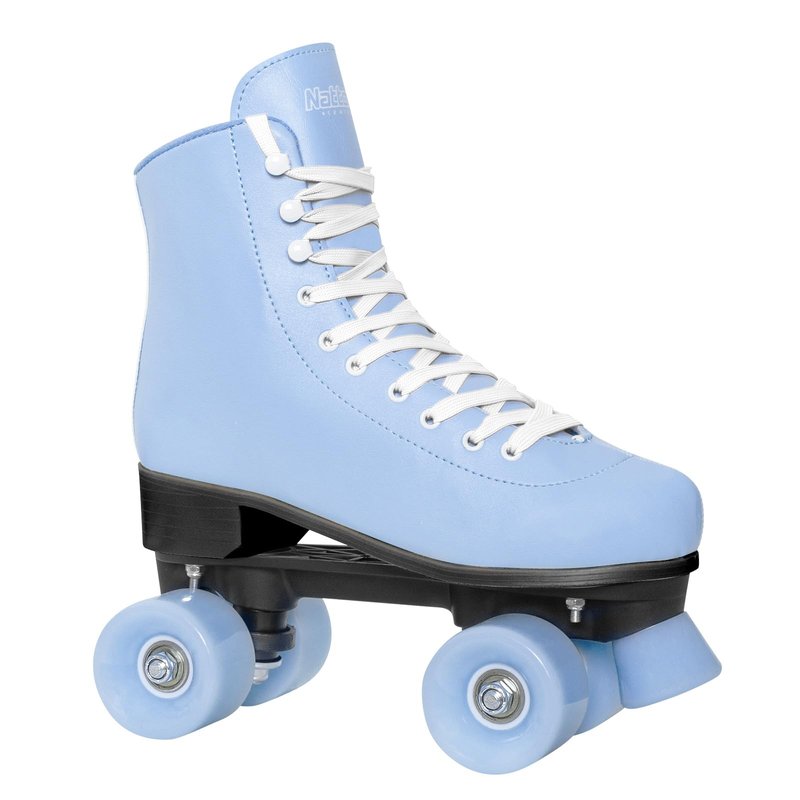 Nattork Roller Skates for Women Outdoor Indoor Four-Wheel Fun Fashionable Roller Skates for Men Girls Boys Blue