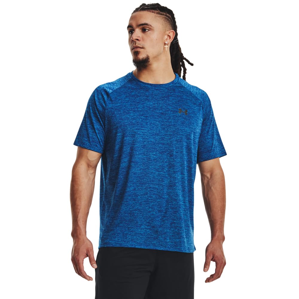 Under Armour Men's Tech 2.0 Short-Sleeve T-Shirt, (471) Blue Mirage / / Black, 3X-Large