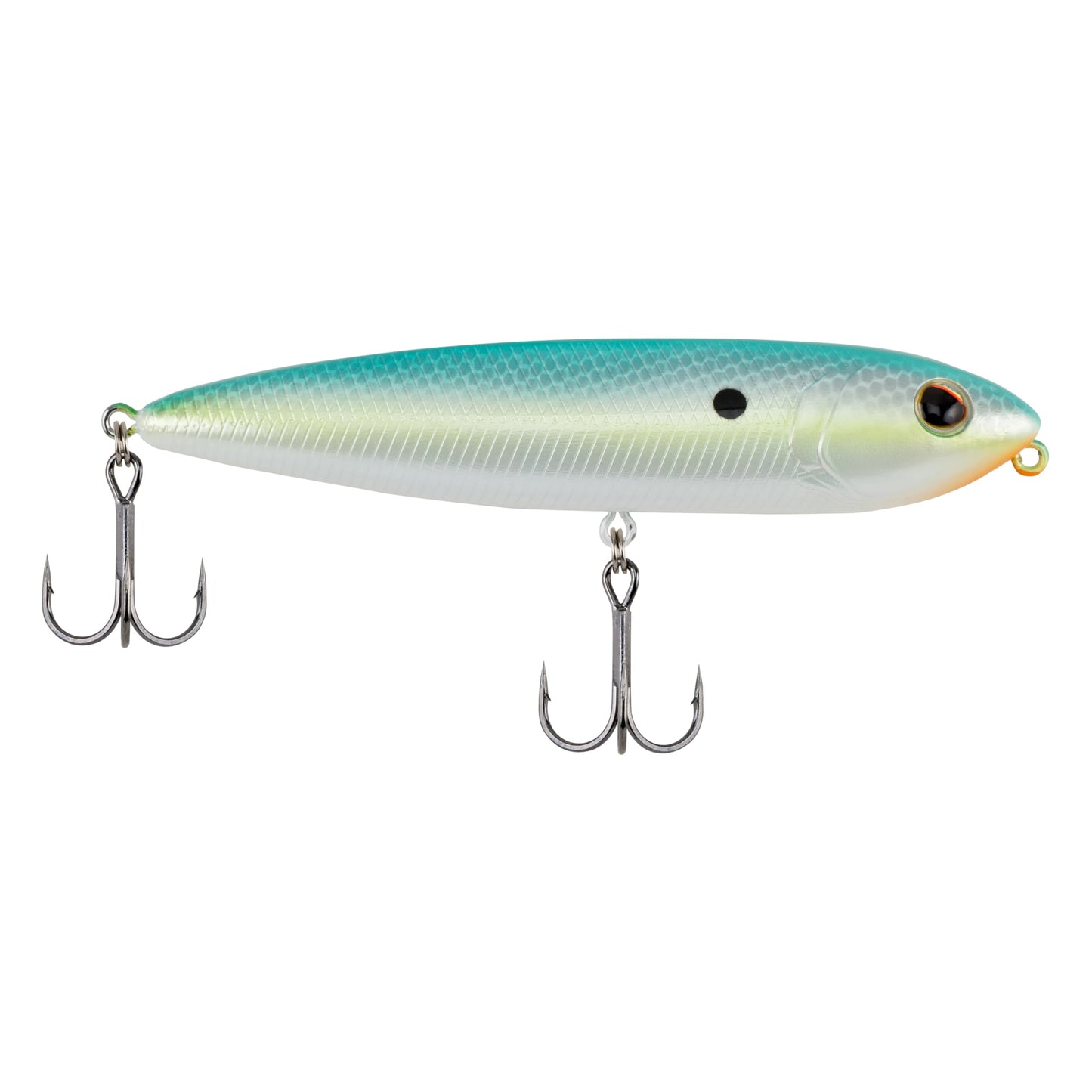 Berkley Choppo Topwater Fishing Lure, Bone, Size 120, Cupped Propeller Tail for Balance of Sound and Spray, Equipped with Sharp Fusion19TM Hook