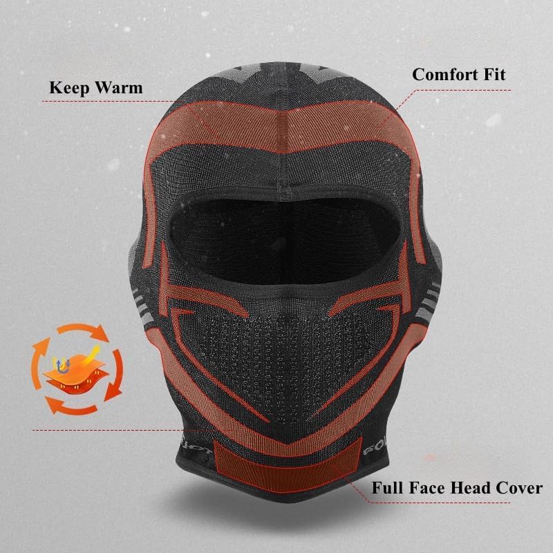 Winter Ski Mask Balaclava - Full Face Protection for Men & Women | Cold Weather Gear for Skiing & Snowboarding