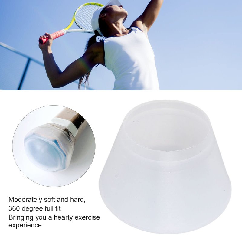 Agatige Tennis Racquet Grips Tennis Racket Silicone Case Non Slip Badminton Tennis Cover Badminton Tennis Absorbent Overgrip Cap