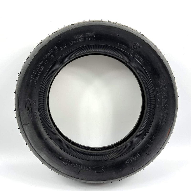 10x2.50 Pneumatic CST Tire and Tube 10 Inch Scooter Wheel Tyre CST Scooter Outer Tire and Inner Tube（outer tire
