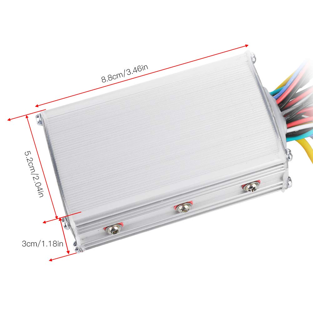 Motor Speed Brush Controller, 24V/36V and 36V/48V, 250W/350W, with LCD Display Panel for Electric Scooter