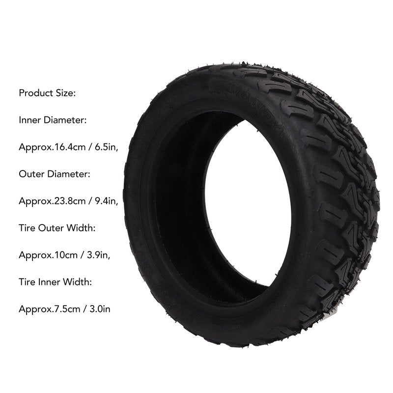 Pilipane 6.5 Inch Scooter Tire, Solid Tire Replacement, Puncture-Proof & Maintenance-Free, Electric Scooter Wheel, Fits G Booster and No.9 Balance Car (Fits 85x65-6.5)