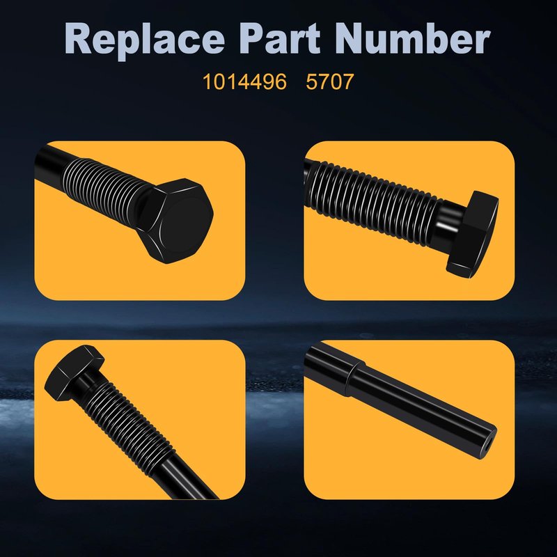 Club Car Drive Clutch Puller Bolt Golf Cart Drive Clutch Puller Removal Tool Compatible with Club Car DS 1988-2005, Precedent 1988-up Gas Models Replace# 1014496, 5707