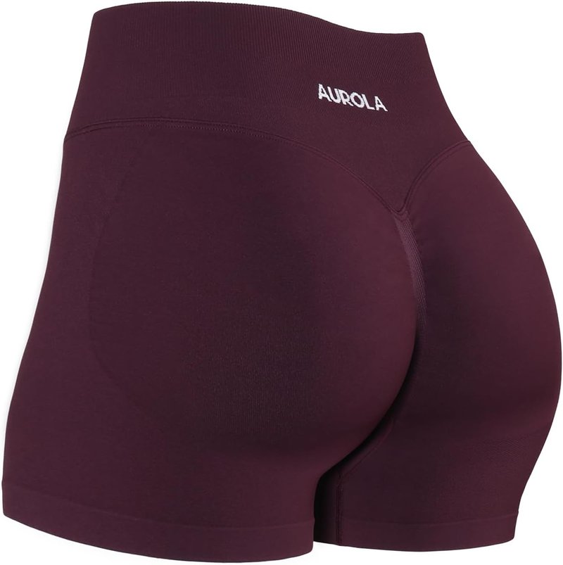 Workout Shorts for Women - No Roll Up, Squat Proof, Seamless Compression | Sizes 2.5-6.5