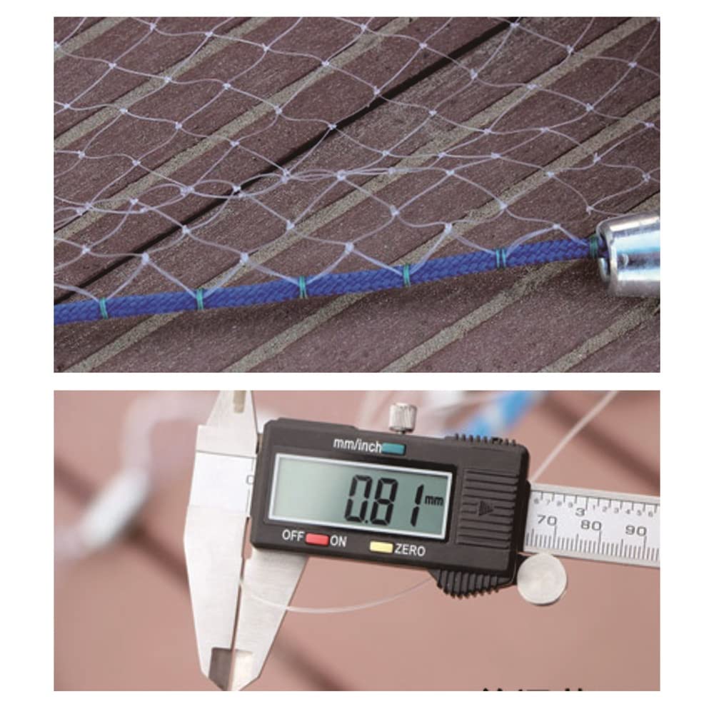 Cast Fishing Net with Aluminum Frame, 0.8 inch Mesh, 7.8-13.8 ft Diameter