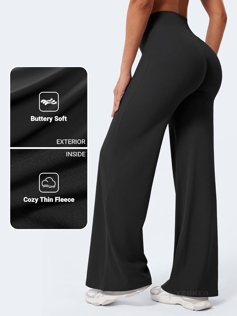 High Waist Yoga Leggings for Women - No Front Seam, Buttery Soft Fabric | 29"/31.5"/33"/35" Sizes