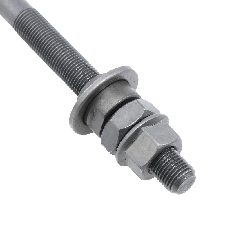NAHIBU Bike axle 240 mm /9.45 in Bike Multi-Speed Rear hub axle 3/8 "Black 26tpi MTB Fat Bike Hub Cone Lock nut Washer kit