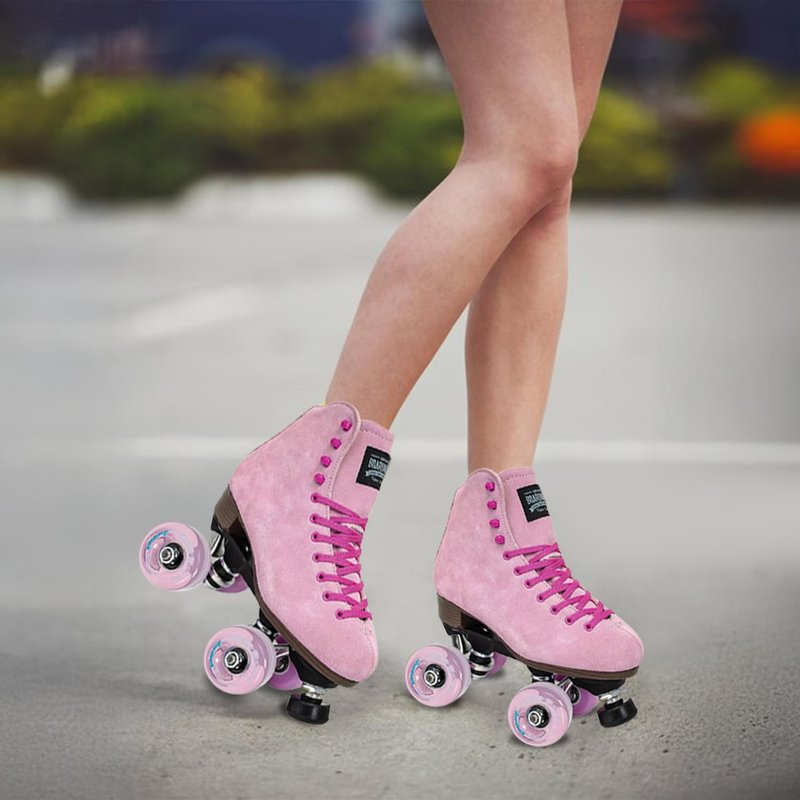 Sure-Grip Boardwalk Outdoor Roller Skating Wheels - Tea Berry