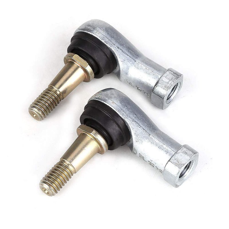10L0L Golf Cart Ball Joint Kit Tie Rod End Set Compatible with EZGO TXT G&E 2001-up, Thread and Right Thread for Driver and Passenger Side, OEM# 70902G01, 70902G02
