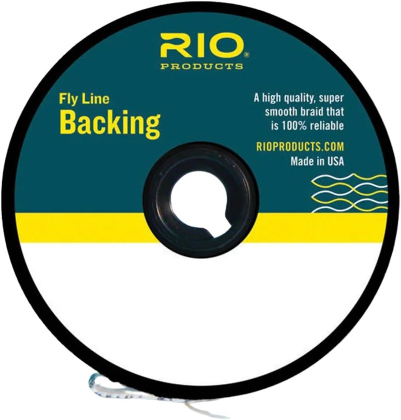 RIO Products Dacron Fly Line Backing - High-Strength Braided Line for Easy Knotting | 20lb/30lb Options in Various Colors & Lengths