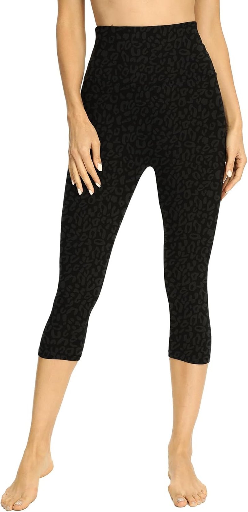 High Waisted Capri Leggings for Women - Soft Slim Yoga Pants | Ideal for Running & Cycling