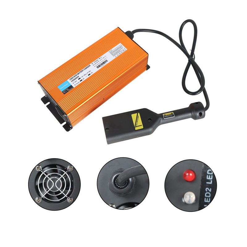 waltyotur Golf Cart 14A 36 Volt Battery with D Style Powerwise Plug 19300-88 28115-G04 Replacement for EZGO TXT Golf Cart