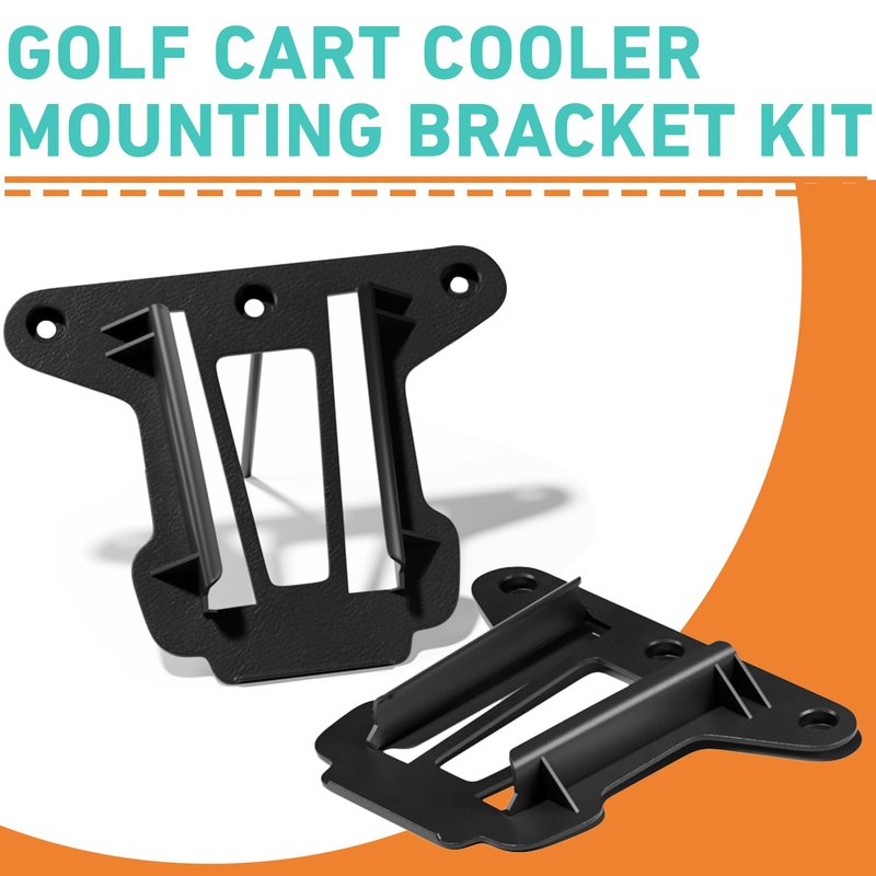 FIXHAWK Club Car Cooler Mounting Bracket Kit for Club Car Precedent, Tempo and Onward Golf Cart,Replace OEM#103886801