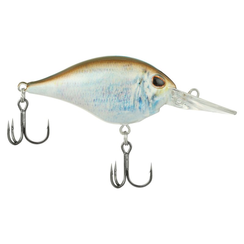 Berkley Dime Freshwater Fishing Lure, HD Blueback Herring, 1/2oz, Authentic Balsa-Like Action, Equipped with Sharp Fusion19 Hook, Ideal for Bass Fishing