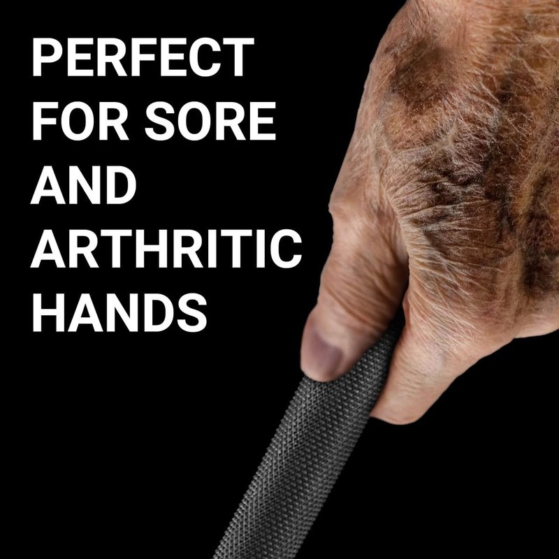 Karma Arthritic Jumbo Plus Golf Grip Kit with Grip Tape, Solvent, Rubber Vise Clamp, 13 Raised Nubbed Surface Golf Grips for Those That Suffer from Arthritis