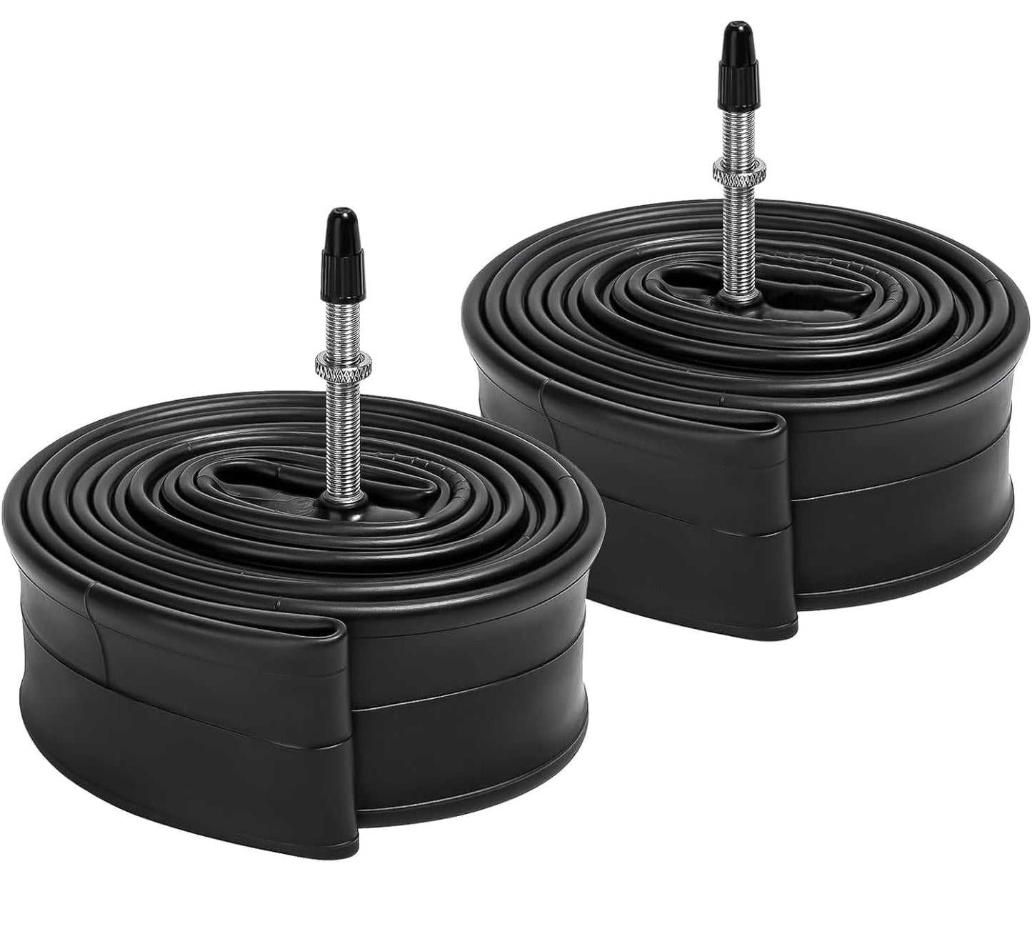 2-PCS 26" Bike Tubes 26 x 1.75/2.125 FV48mm Presta Valve Inner Tubes 26 Bicycle Inner Tubes Compatible with 26x1.75 26x1.90 26x1.95 26x2.0 26x2.10 26x2.125 Bike Tire Tubes