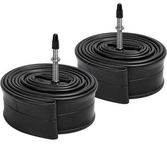 2-PCS 26" Bike Tubes 26 x 1.75/2.125 FV48mm Presta Valve Inner Tubes 26 Bicycle Inner Tubes Compatible with 26x1.75 26x1.90 26x1.95 26x2.0 26x2.10 26x2.125 Bike Tire Tubes