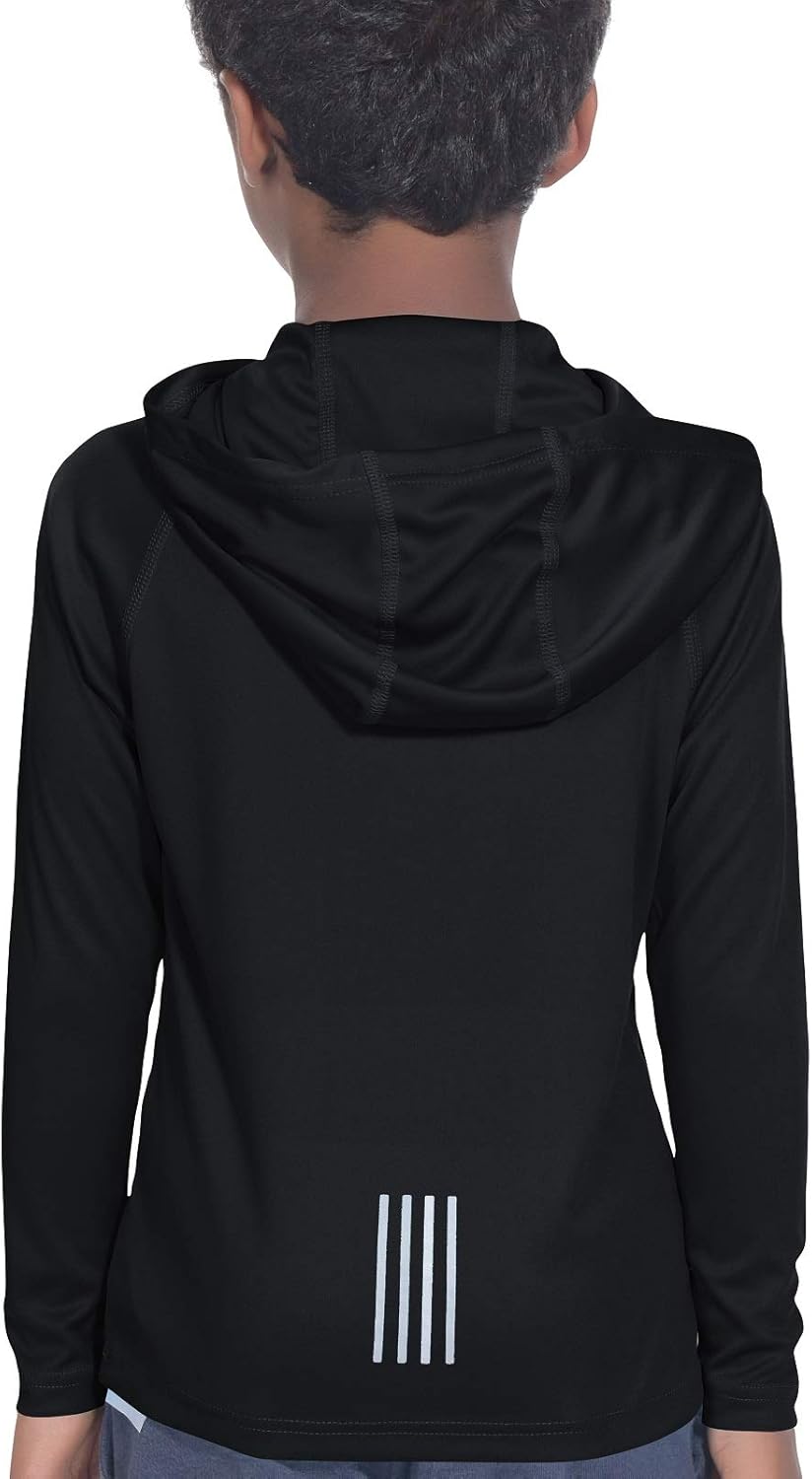 Boys' Outdoor Hoodies - Youth Athletic Tops with UPF 50+ Sun Protection | Comfortable & Stylish