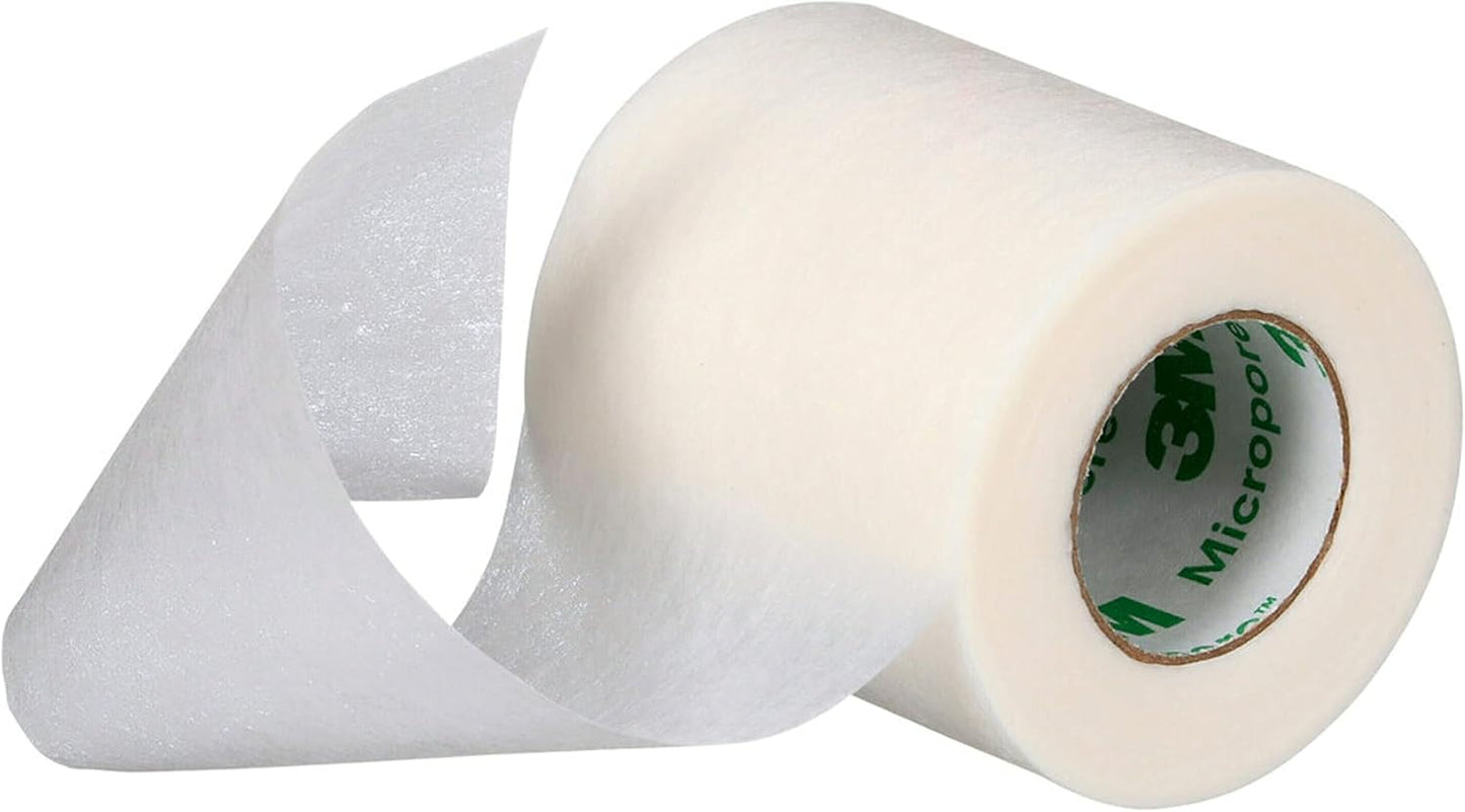 Nexcare Gentle Paper Tape - Medical Adhesive for Secure Dressings | 2 In x 10 Yds, 1 Roll