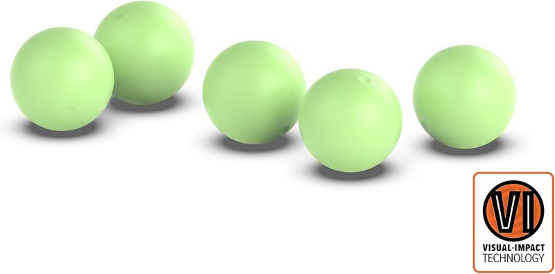 Byrna Eco-Kinetic Projectiles - Training Rounds with Visual Impact | Water Soluble, 0.68 Caliber