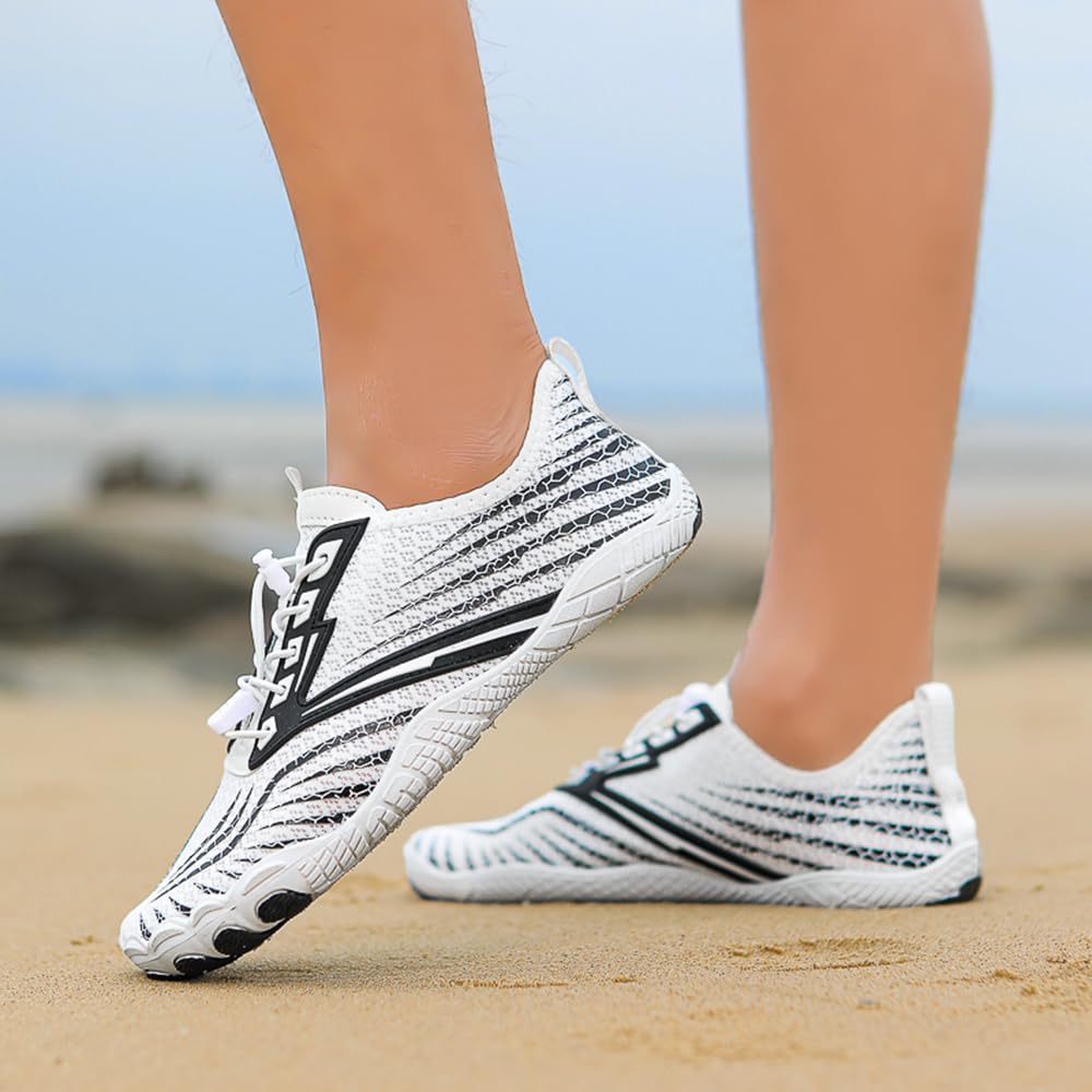 Grounding Barefoot Water Shoes for Men Women Hiking Running Wide Toe Box Pro Uniex Footwear - Non-Slip Zero-Drop Beach Pool Yoga Swim Outdoor Athletic Aqua Shoes