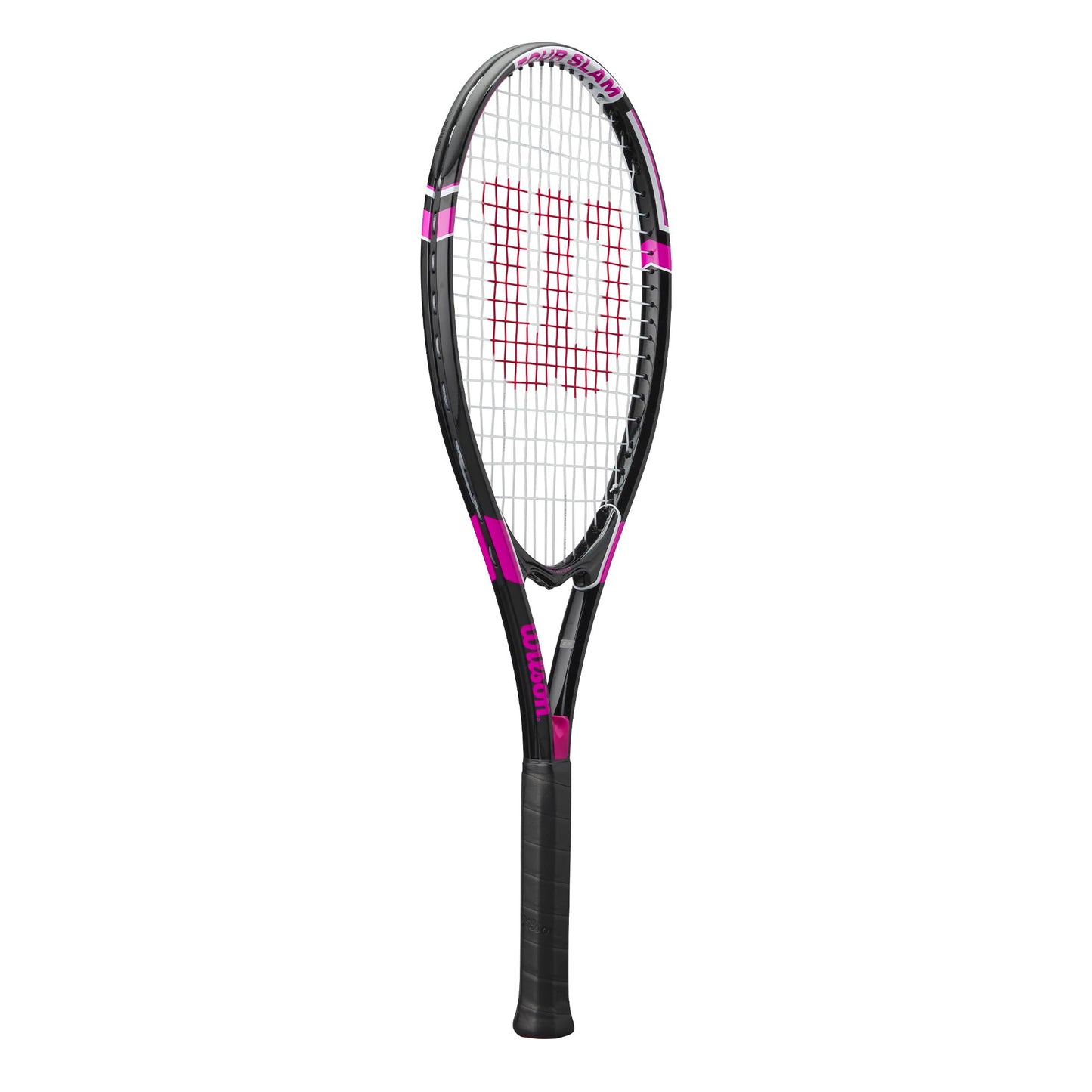 Wilson Tour Slam Adult Tennis Racquet Black/Pink - Grip Size 2-4 1/4"