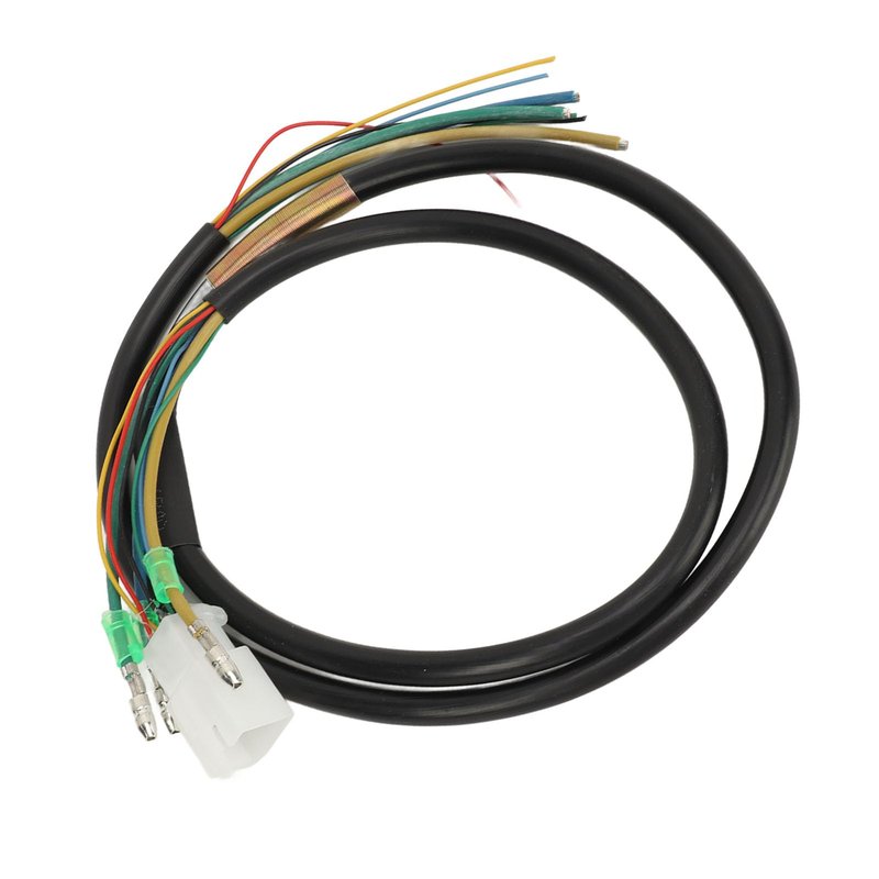 Yuecoom 10" Electric Scooter Motor Wire, 2.5mm² 1200w Universal High Sensitivity Motor Wire, Scooter Motor Line Accessories for Scooter Motor Cable Parts