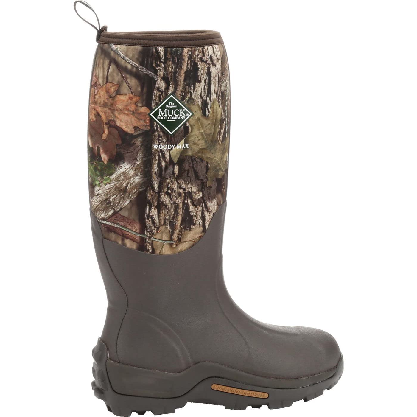MUCK Men's Mossy Oak® Break Up Country™ Woody Max Boot, Brown, Size 15(M)