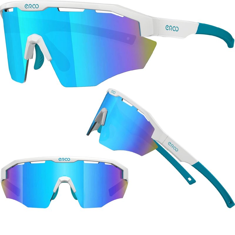ER00 Baseball Sunglasses for Small Head Women Men Youth, Pickleball Running Softball MTB Cycling Ski Padel tennis outdoor Sports Shade UV400 F25V
