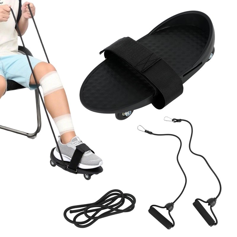 2026 Upgrade Knee Glider for Knee Replacement Recovery Aids, With two types of drawstrings, Knee Therapy Exercise Strengthening Equipment, Physical Therapy Equipment for ACL PCL MCL LCL Surgery, Improve Mobility & Relieve Pain