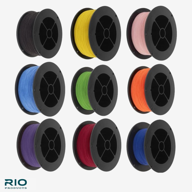 RIO Products Dacron Fly Line Backing - High-Strength Braided Line for Easy Knotting | 20lb/30lb Options in Various Colors & Lengths