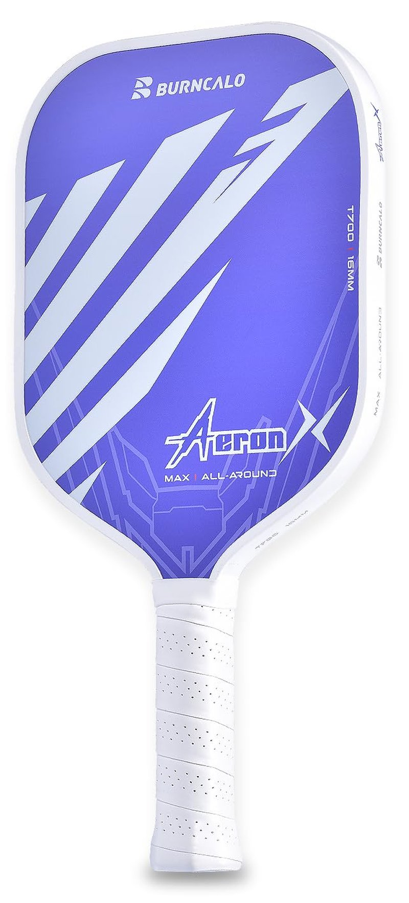 Carbon Fiber Pickleball Paddle – 16mm Poly Core, Lightweight Power Paddle with Textured Surface for Spin & Precision, Designed for Men and Competitive Play (Pink)