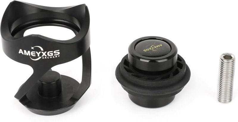 Archery Bow Stabilizer - Weight Balance Bar with Shock Absorber | Universal 5/16" Thread for Riser Counterweights