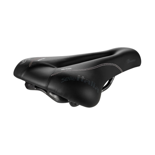 Selle Italia, Donna, Saddle, 270 x 168mm, Women, 345g, Black