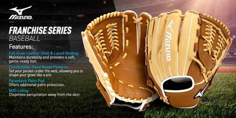 Mizuno GXC90B5 Franchise BB | Catchers Mitt Baseball Glove | 33.5" | Center Pocket Design