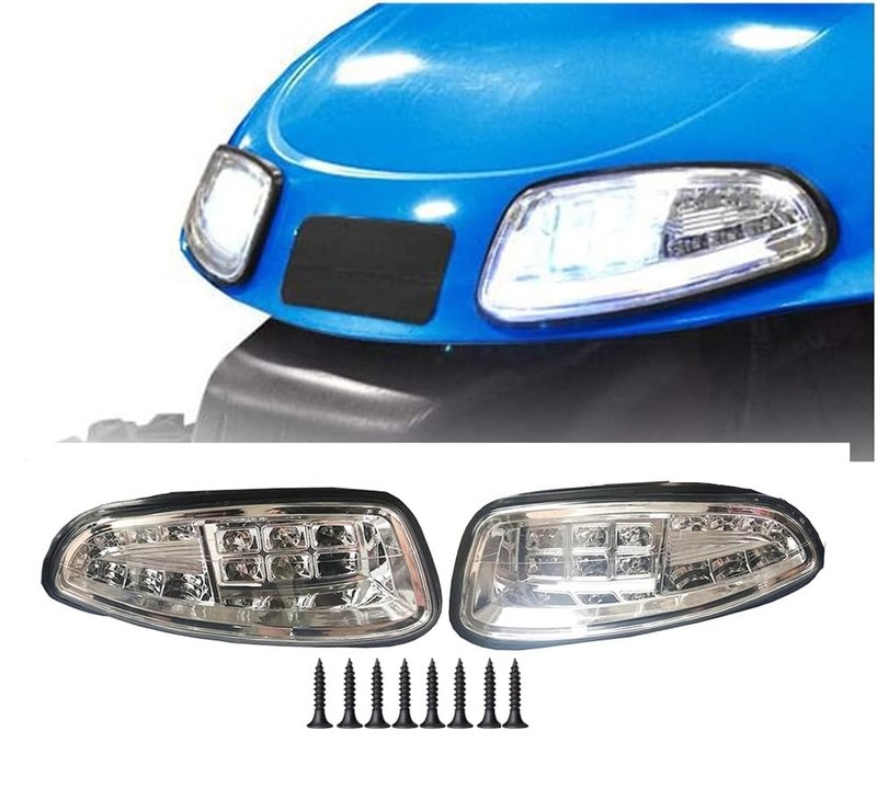 Dr.Acces Golf Cart LED Headlight | RXV LED Headlight for EZGO RXV Gas & Electric 2008-2015