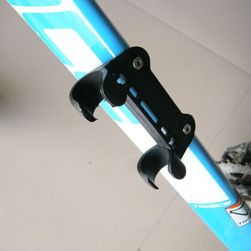 E-outstanding Cycling Pump Holder Black Bicycle Pump Holder Bracket MTB Mountain Bike Pump Fixed Clip Bracket with