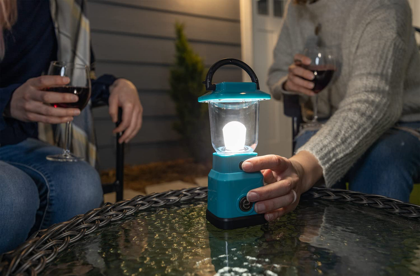 Enbrighten LED Mini Camping Lantern, Battery Powered, 200 Lumens, 40 Hour Runtime, 3 Modes, Night Light for Kids, Ideal for Hiking, Outdoors, Emergency, Snow, Hurricane and Storm