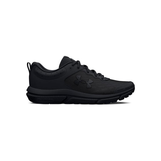Under Armour Men's Charged Assert 10, (002) Black/Black/Black, 4, US